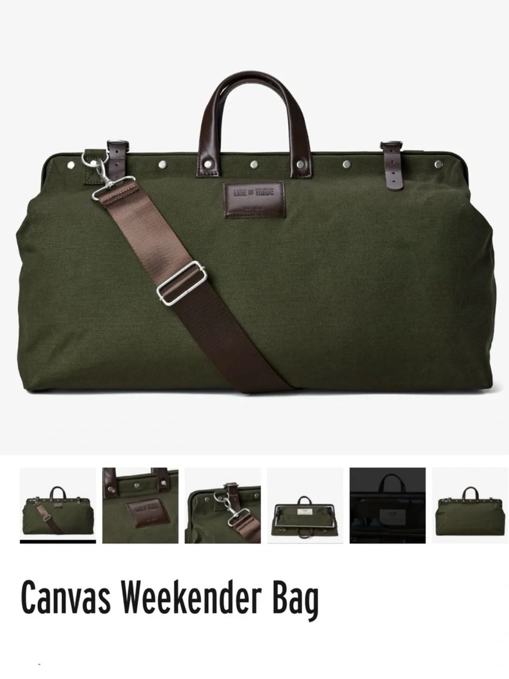 Line of Trade weekender bag